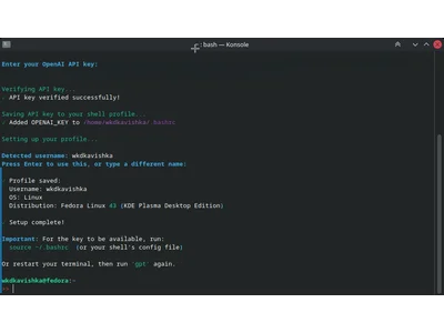GPT-shell-4o-mini screenshot 3