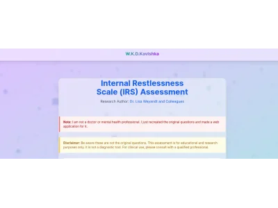 ADHD Self-Assessment Tool - 1